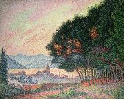 Paul Signac Forest near St. Tropez china oil painting artist